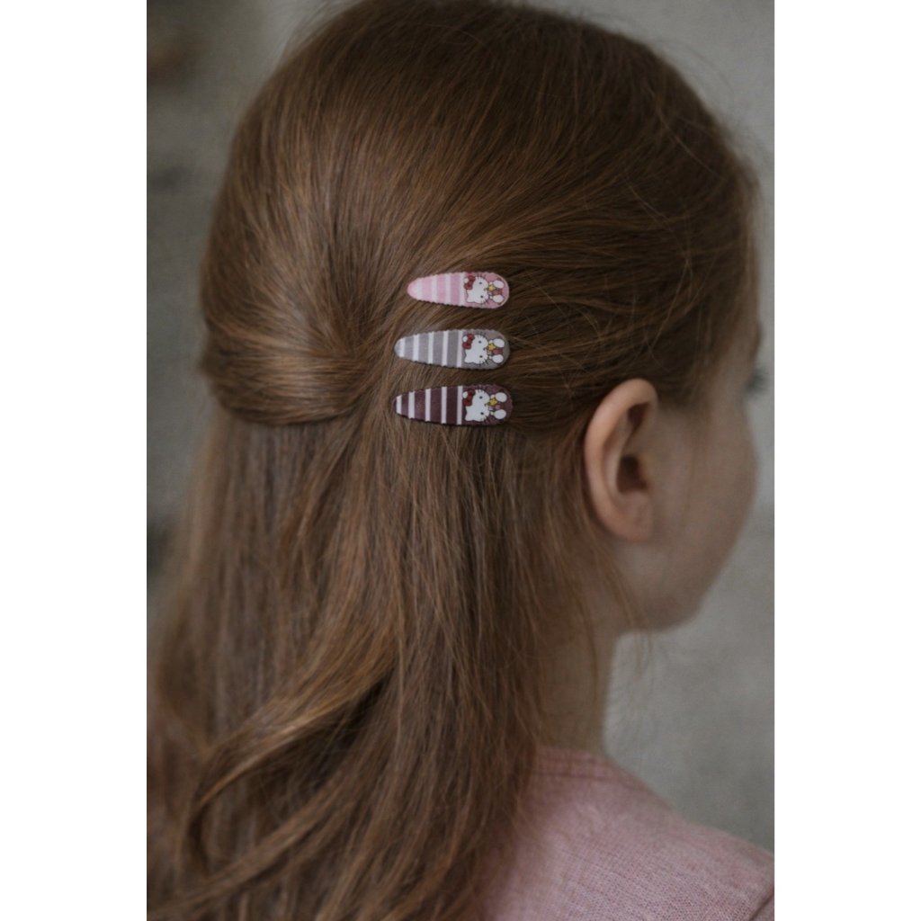 Kawaii Hello Kitty Hair Clips For All Hair Types Anime Cute Hair Stylers Gift